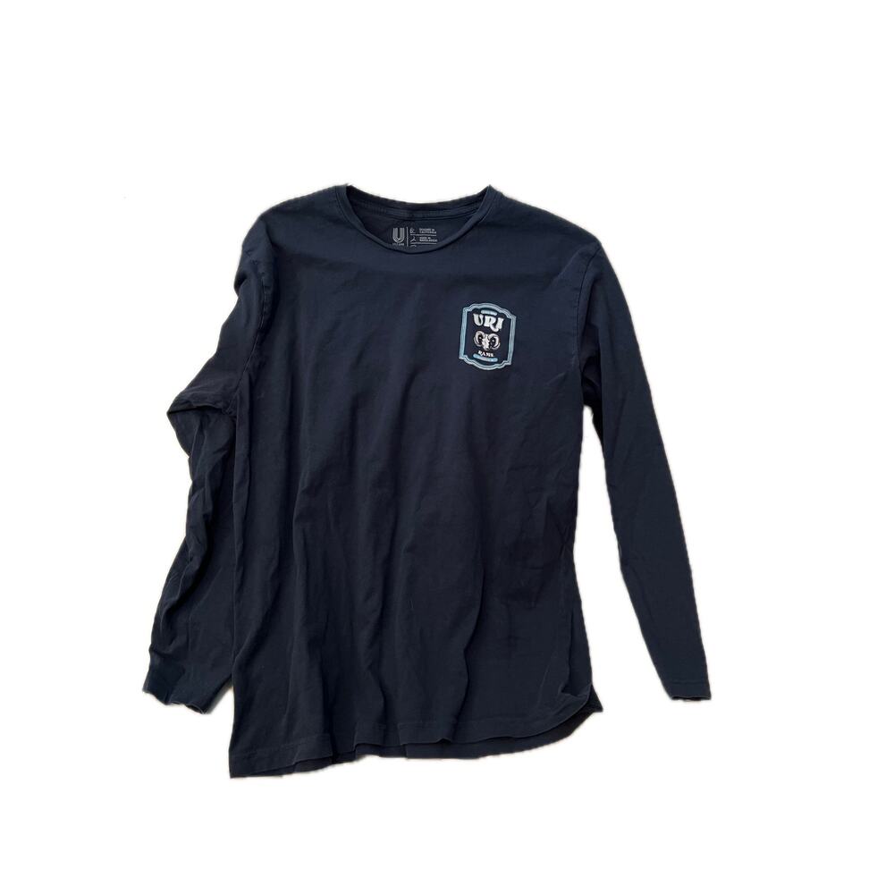 University of Rhode Island Rams Long Sleeve Shirt Mens Large